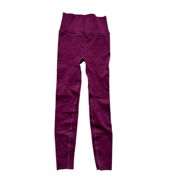 Fabletics Pants - Fabletics Sculptknit Maroon Leggings XS